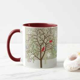 Tasse von Vögeln