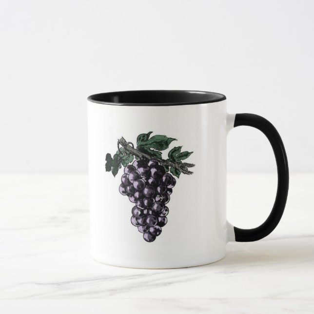 Tasse von Weintrauben (Rechts)