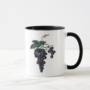 Tasse von Weintrauben