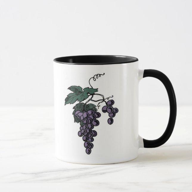 Tasse von Weintrauben (Rechts)