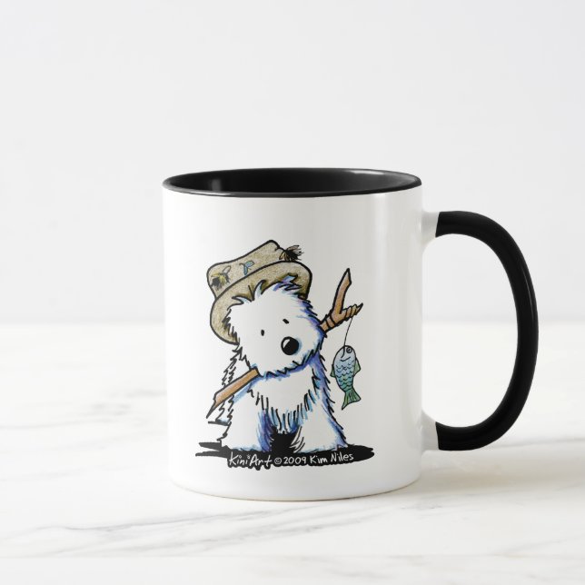 Tasse von Westie-Hunden (Rechts)