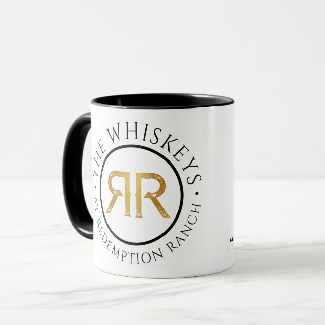 Tasse von Whiskeys-Werbeplänen (Vorderseite Links)
