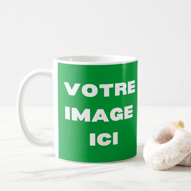 Tasse - Votre image ici - personnalisée (Mit Donut)