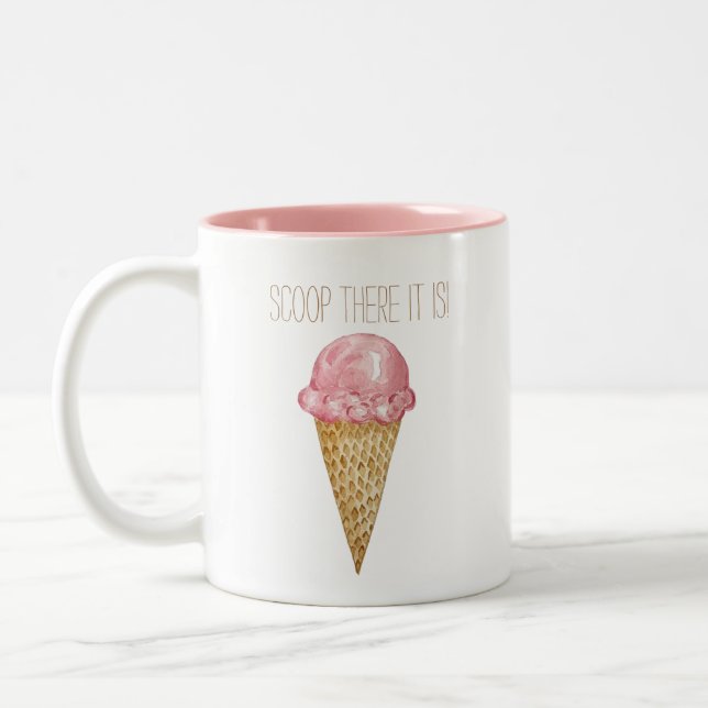 Tasse Watercolor Ice Creme (Links)