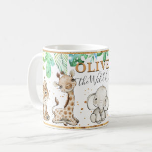 Tasse "Watercolor Niedlich Safari Animals"