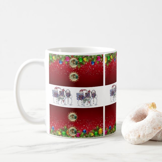 Tasse Weihnachten (Mit Donut)