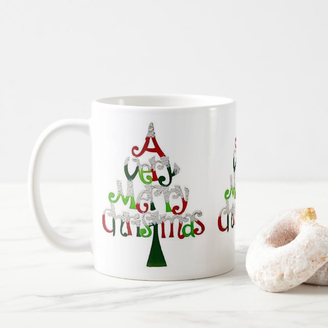 Tasse Weihnachten (Mit Donut)