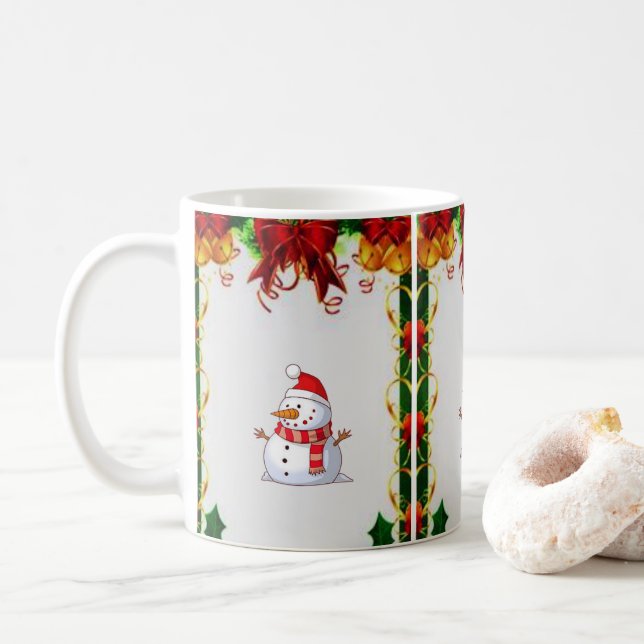 Tasse Weihnachten (Mit Donut)