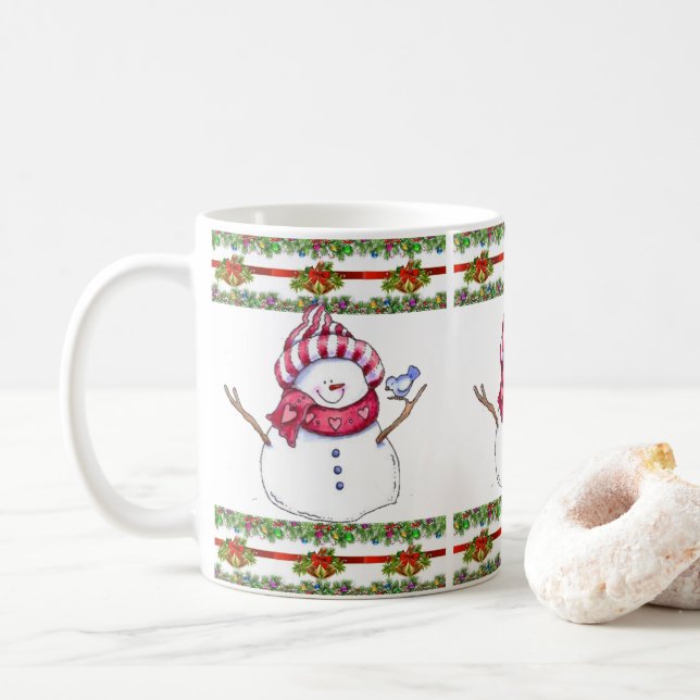 Tasse Weihnachten (Mit Donut)