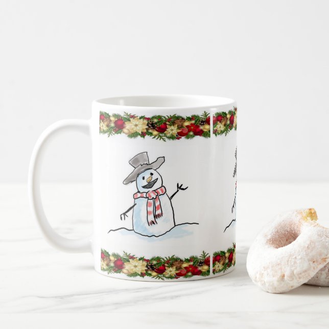 Tasse Weihnachten (Mit Donut)