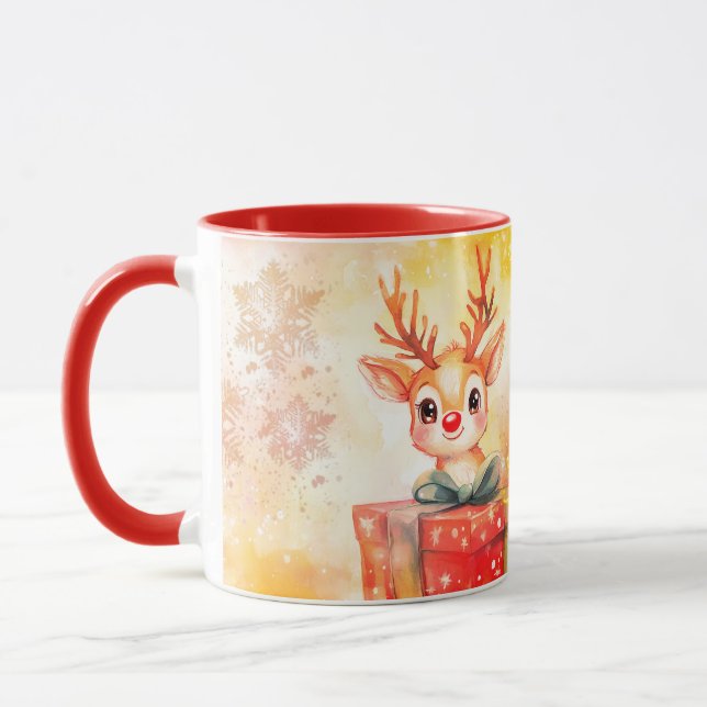 Tasse Weihnachten Reh (Links)