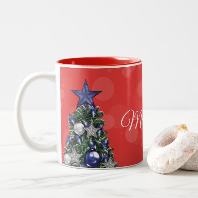 Tasse - Weihnachtsbaum (Mit Donut)
