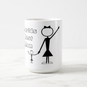 Tasse/Welten Beste Mama mit Mutter und Tochter Tasse