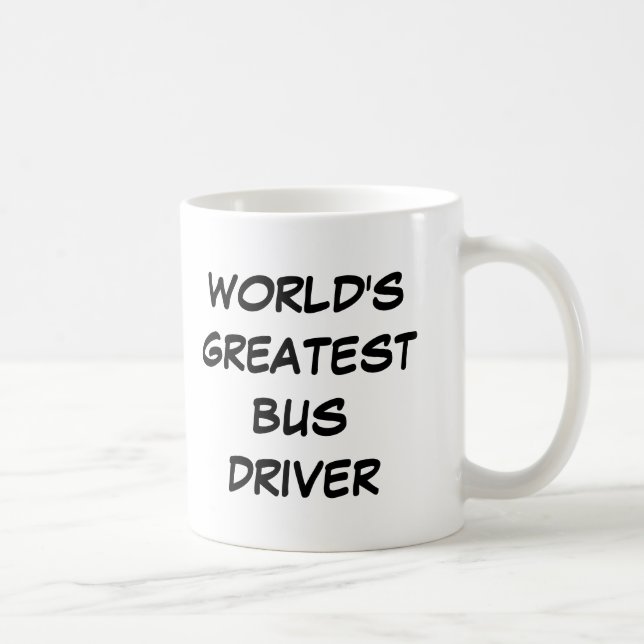 Tasse "Weltgrößter Busfahrer" (Rechts)