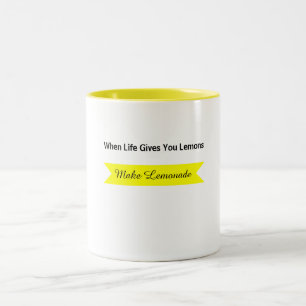 Tasse - Wenn das Leben dir Zitronen gibt, mach Lim