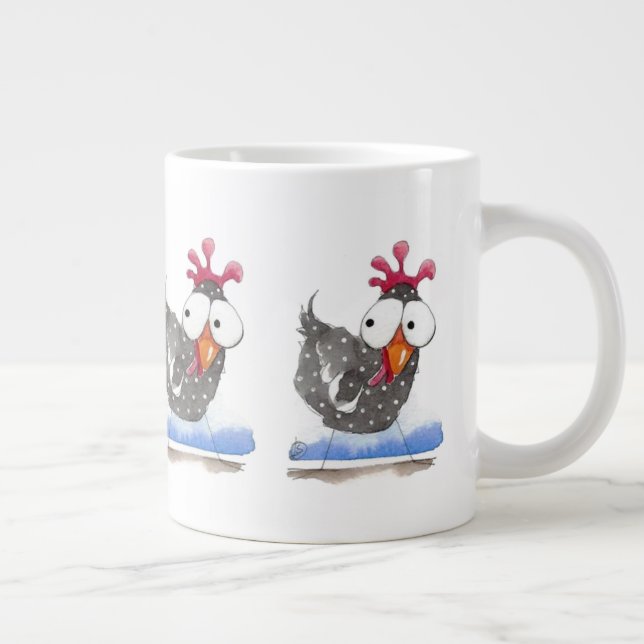 Tasse - Whimsischer Vogel (Rechts)