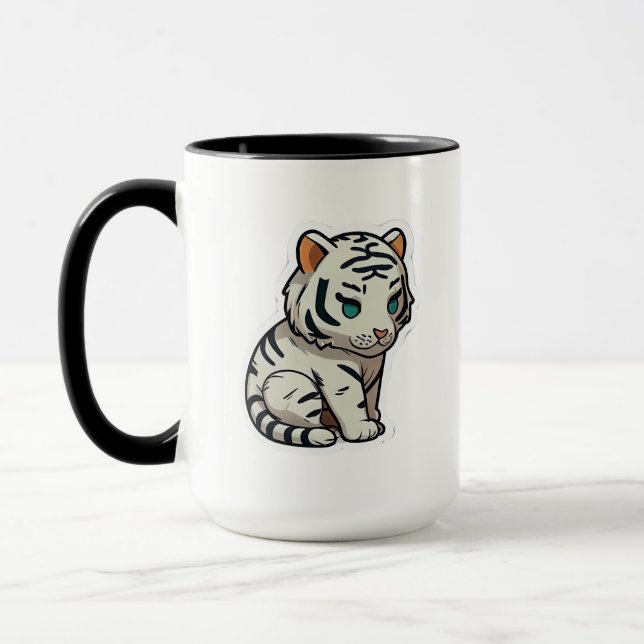 Tasse White Tiger (Links)