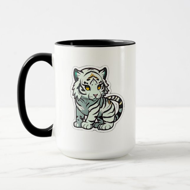 Tasse White Tiger (Links)