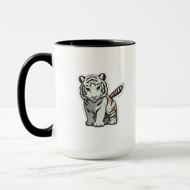 Tasse White Tiger (Links)
