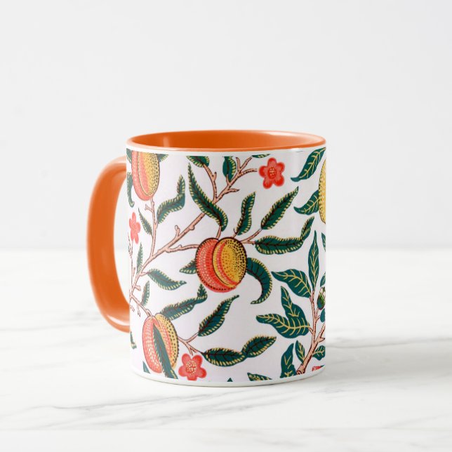 TASSE: WILLIAM MORRIS : POMEGRANATE TASSE (Vorderseite Links)