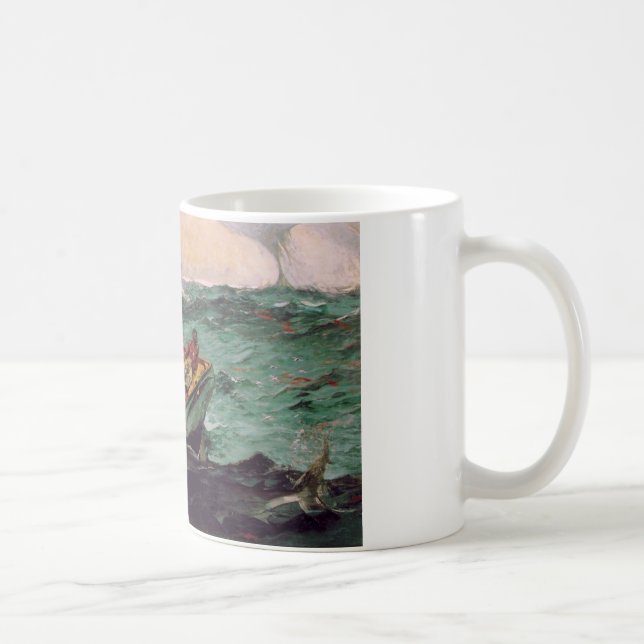 Tasse: Winslow Homer das Gulf Stream Kaffeetasse (Rechts)