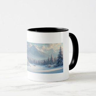 Tasse Winterlandschaft