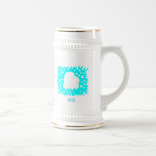 Tasse Winterschnee Herzstein (Rechts)