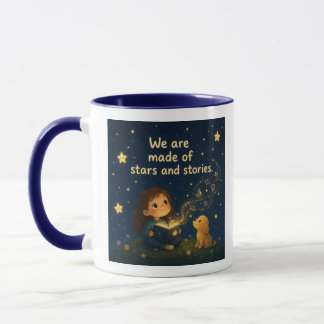 Tasse Wir sind aus Sternen und Geschichten gemacht