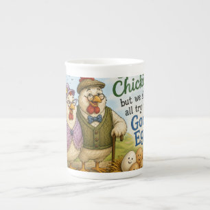 Tasse - wir sind vielleicht keine jungen Hühner …