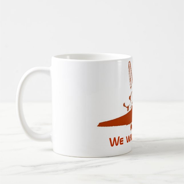 Tasse - wir verfehlen den Raum-Shuttle 2 (Links)