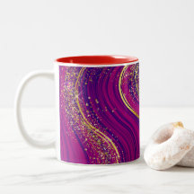 Tasse-Wrap für Glitzer