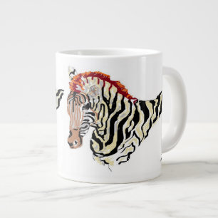 Tasse/Zebra Jumbo-Tasse