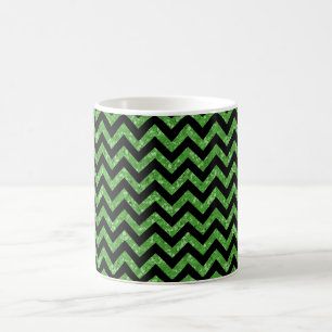 Tasse Zickzack Glitzer