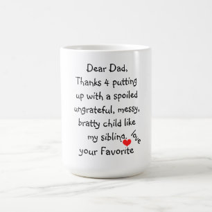 Tasse/Zitat "lieber Vater " Tasse