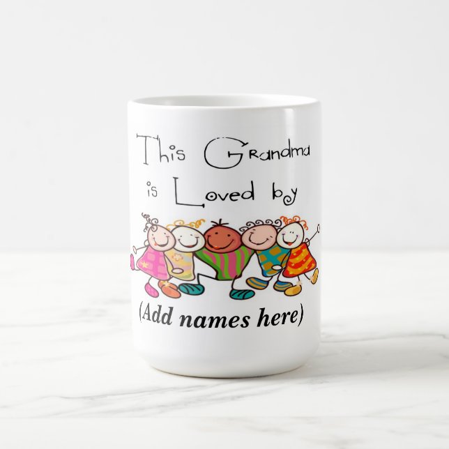 Tasse/Zitat "Oma wird geliebt von Tasse (Mittel)