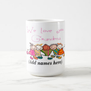 Tasse/Zitat "Wir Liebe Ihnen Großmutter" Tasse