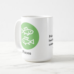 Tasse - Zodiakfarbe für Fische