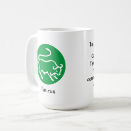Tasse - Zodiakfarbe für Taurus