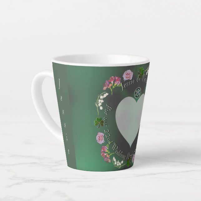 Tasse zum 22. Geburtstag der Blumen (Linke Ecke)