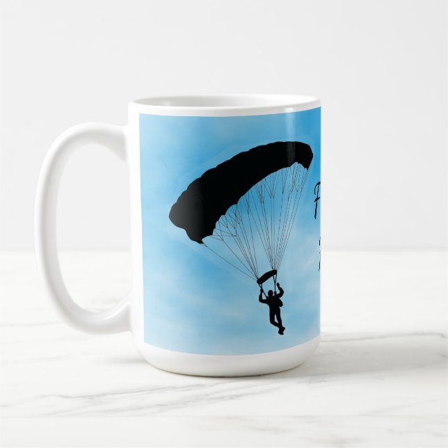 Tasse zum Fallschirmspringen (Links)