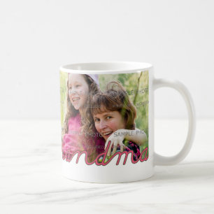 Tasse zum Foto der personalisierten Mutter für Oma