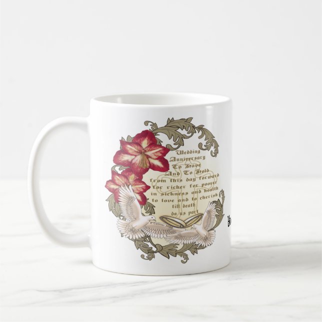 Tasse zum Hochzeitstag (Links)