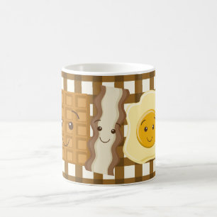 Tasse zum niedlichen Frühstück