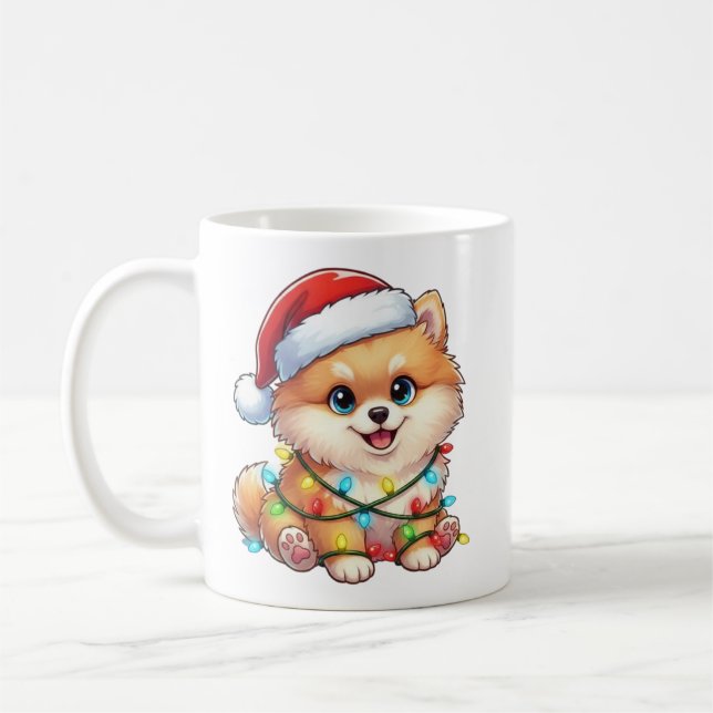 Tasse zum niedlichen Spitz (Links)