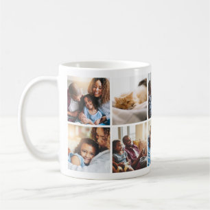Tasse zum spielerischen Happy Family Foto Collage