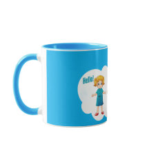 Tasse zum Thema Alice & Aurovy farbig