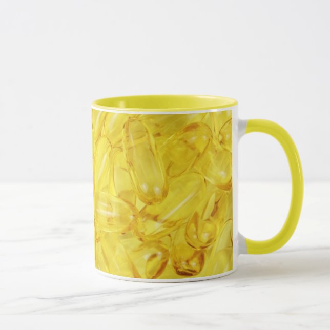 Tasse zur Keramik von Fischöl (Rechts)
