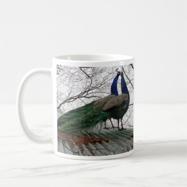Tasse zur Peacock-Abbildung (Links)