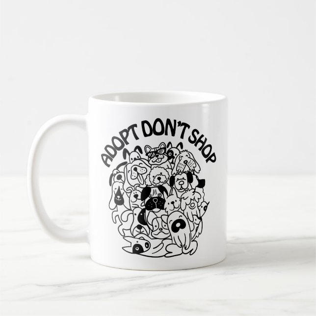 Tasse zur Rettung der Adoption (Links)