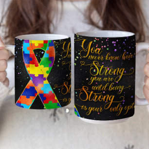 Tasse zur Sensibilisierung für Autismus